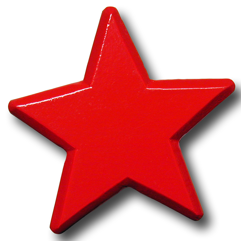 Can T Find The Perfect Clip A - Red Star Clipart