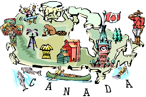 Canada Map Clip Art Group Picture Image By Tag Keywordpictures