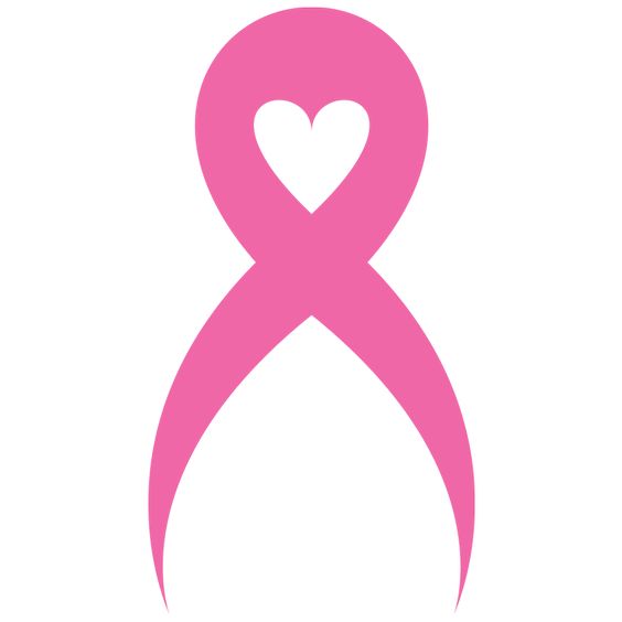 Cancer Awareness Ribbon Clip  - Breast Cancer Clip Art Free