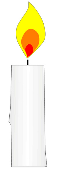 Image of birthday candle clip