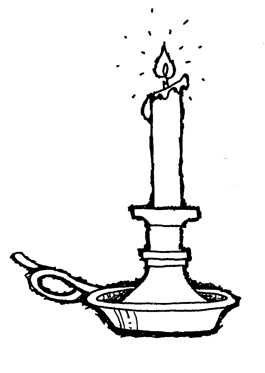 Candle Clipart Black And White Clipart Panda Free Clipart Images