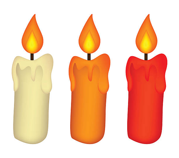 Candle clipart vector art #1