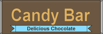 Candy Bar - Candy Bar Clipart
