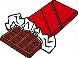 candy bar - Chocolate Bar Clip Art