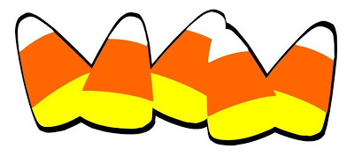 candy corn clipart black and 