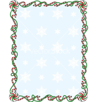 candy cane clip art borders -