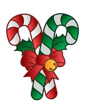 Candy Cane Clip Art and Decorations for Christmas