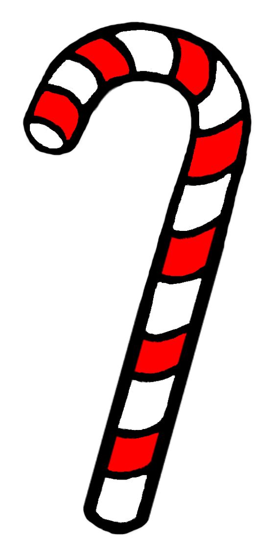 Candy cane clipart 2