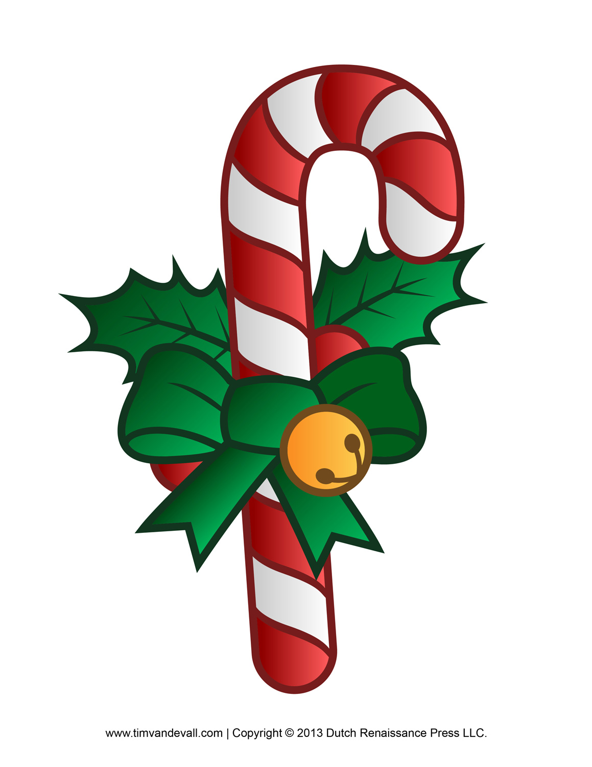 Free Two Candy Cane Clip Art