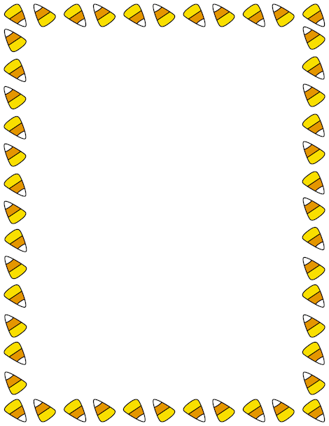 Printable candy corn border. Free GIF, JPG, PDF, and PNG Candy Corn Borders at  http://pageborders hdclipartall.com/Candy Corn Border/candy-corn-border/. EPS and AI versions are  also hdclipartall.com 