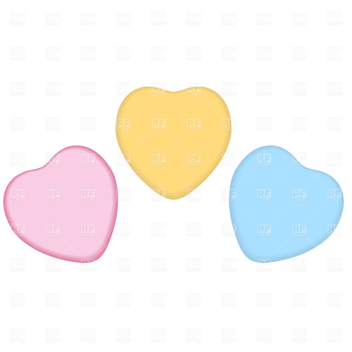Candy Heart Clip Art