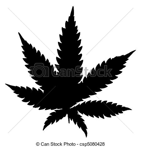 ... cannabis isolated on whit - Marijuana Clip Art