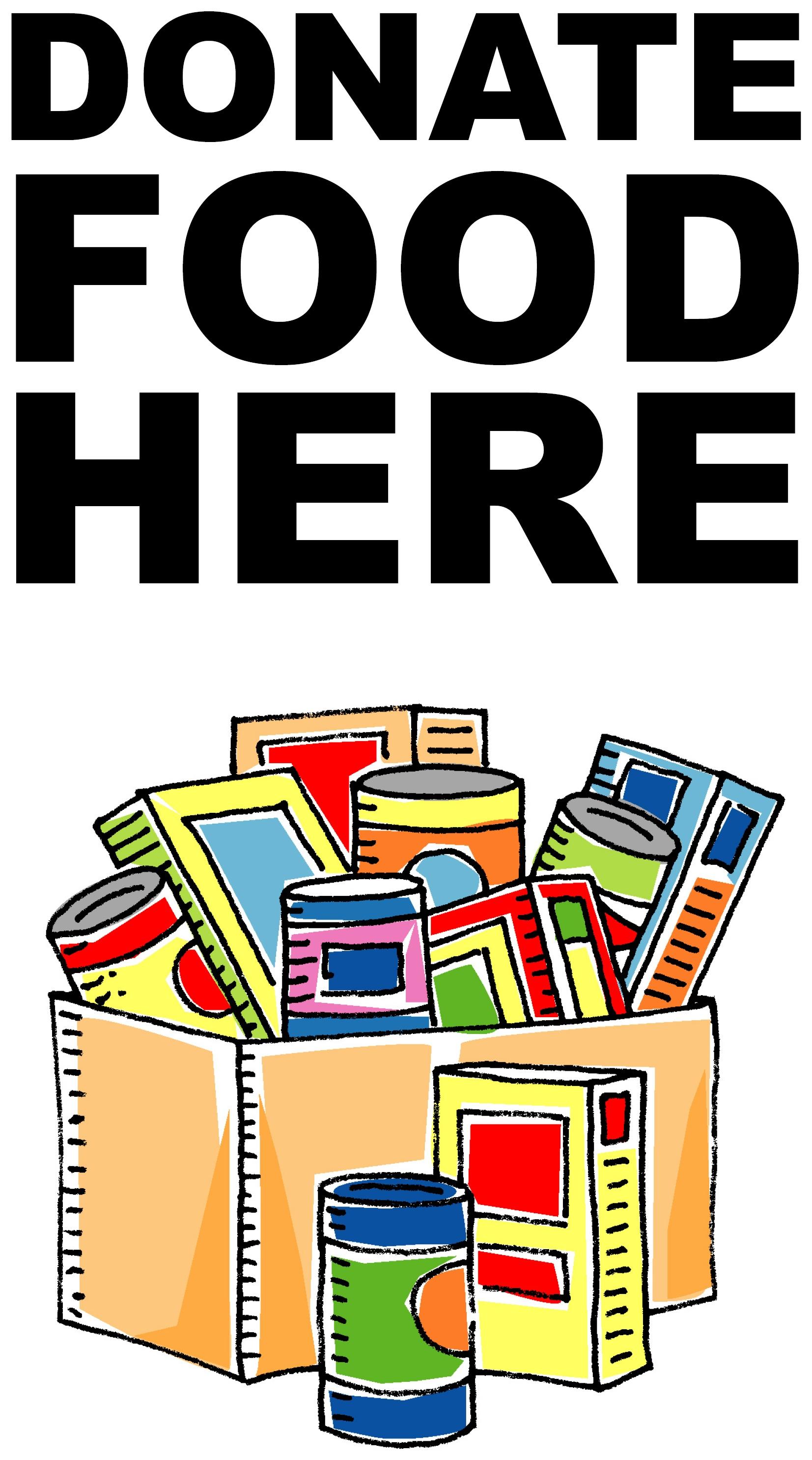 Canned Food Drive Slogans Can - Canned Food Drive Clip Art