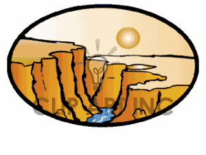 Canyon Clip Art Images Found - Grand Canyon Clipart
