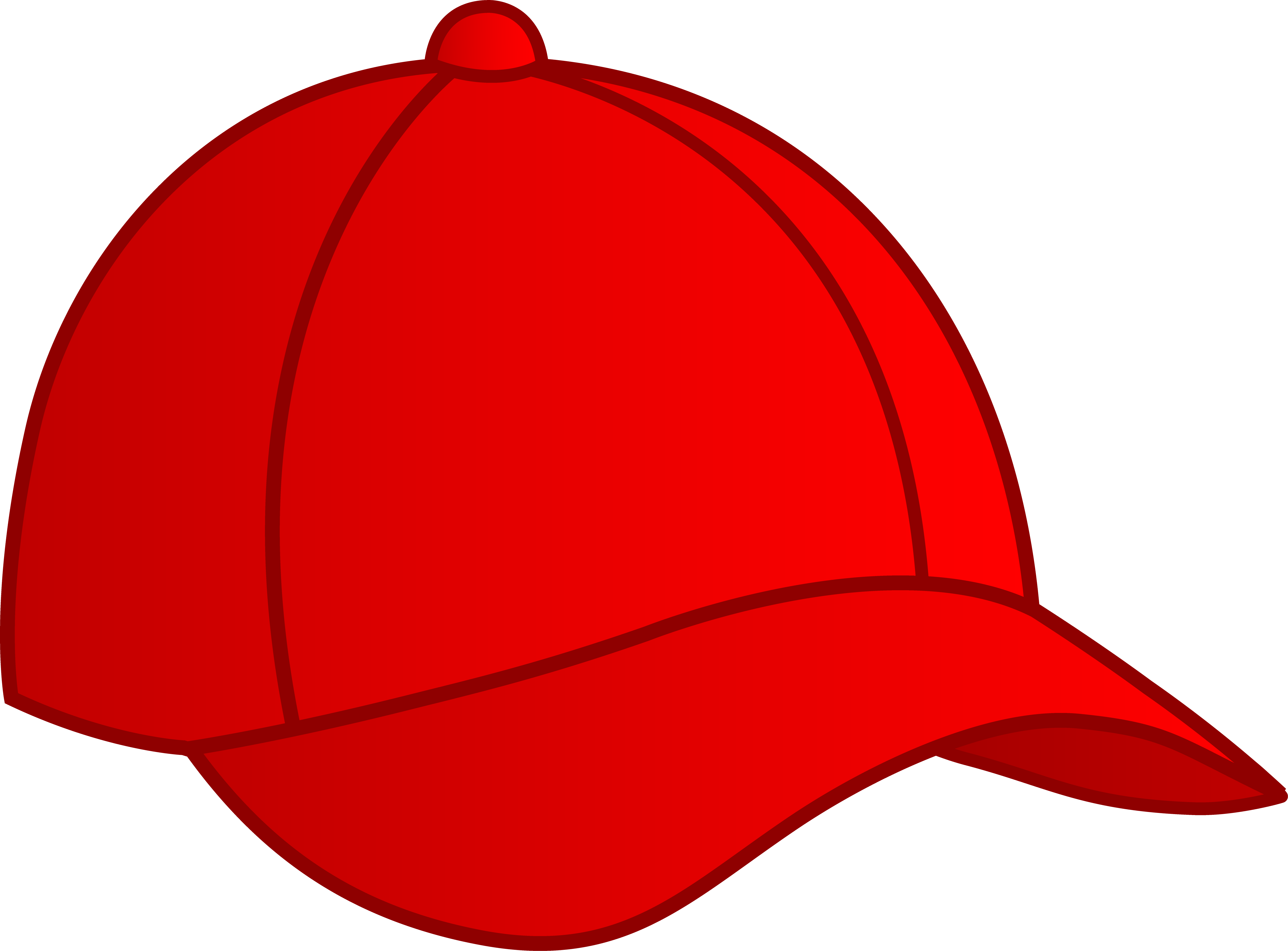 Backward baseball hat clipart