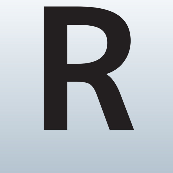 Capital Letter R 3d Model Made With 123d Clip Art