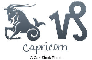 . ClipartLook.com Capricorn Signs - Navy Plastic - zodiac signs