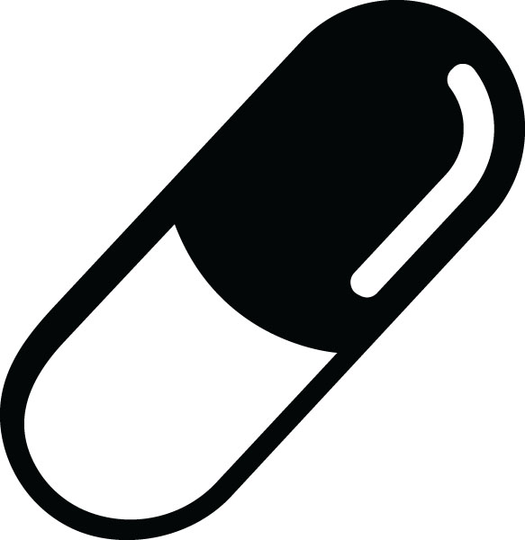 White Pill Clip Art