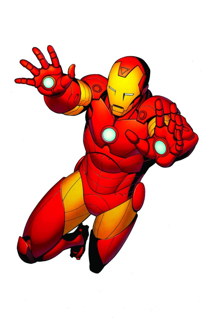 Capt Iron Man Color Final Free Clipart Images