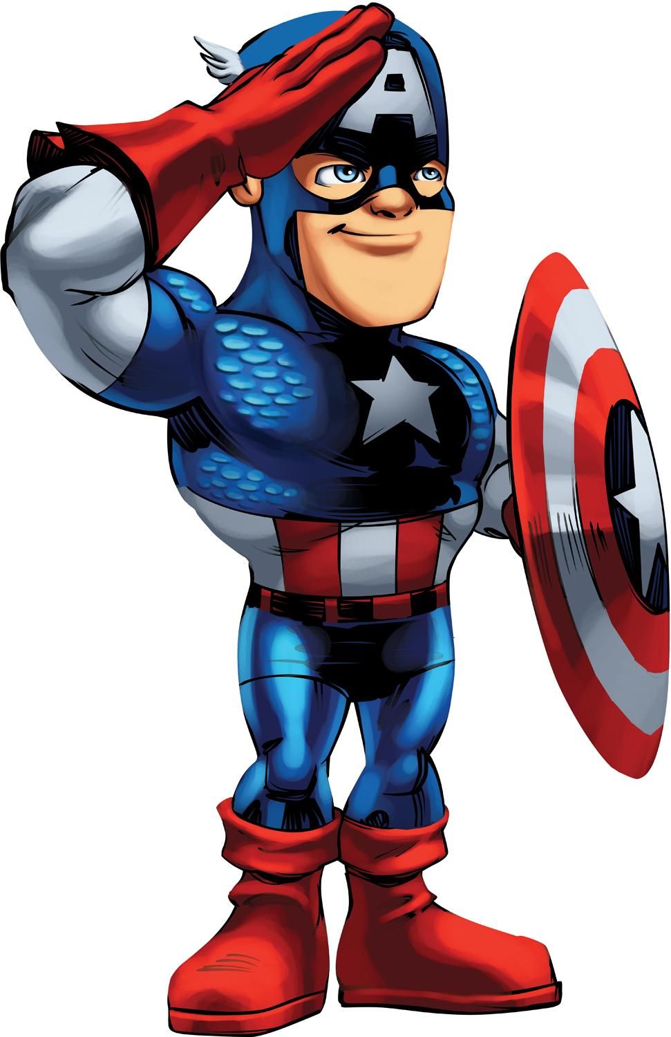 captain america cartoon - Free Large Images
