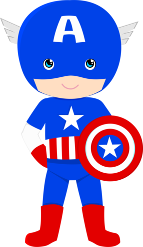 SUPER HERÓIS · Superhero LettersSuperhero CartoonSuperhero ClipartSuperhero  PartyCaptain America ClipartLook.com 