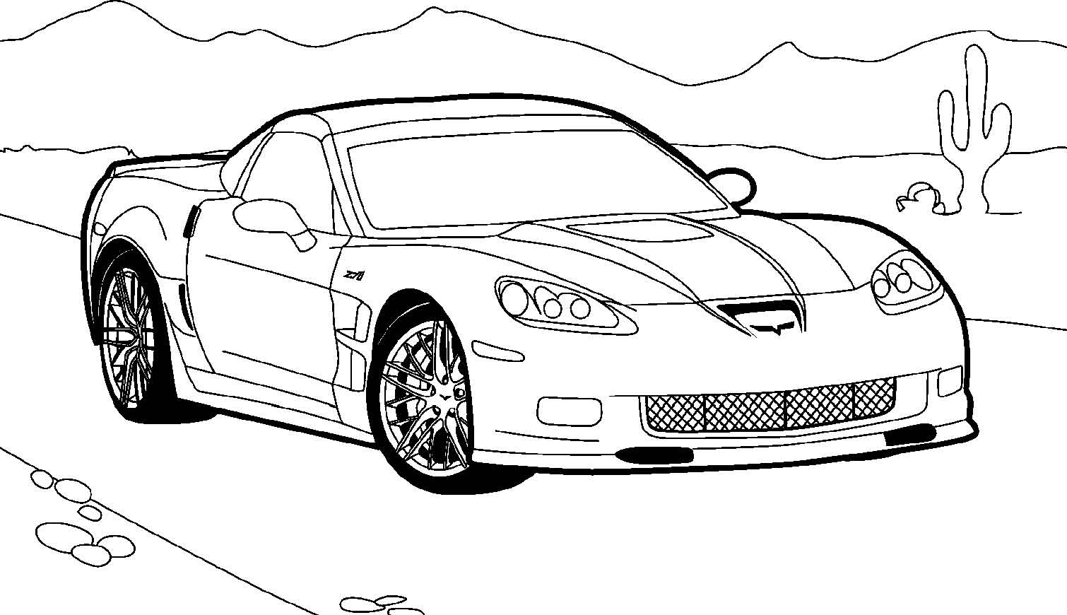 Car Clipart Black And White F