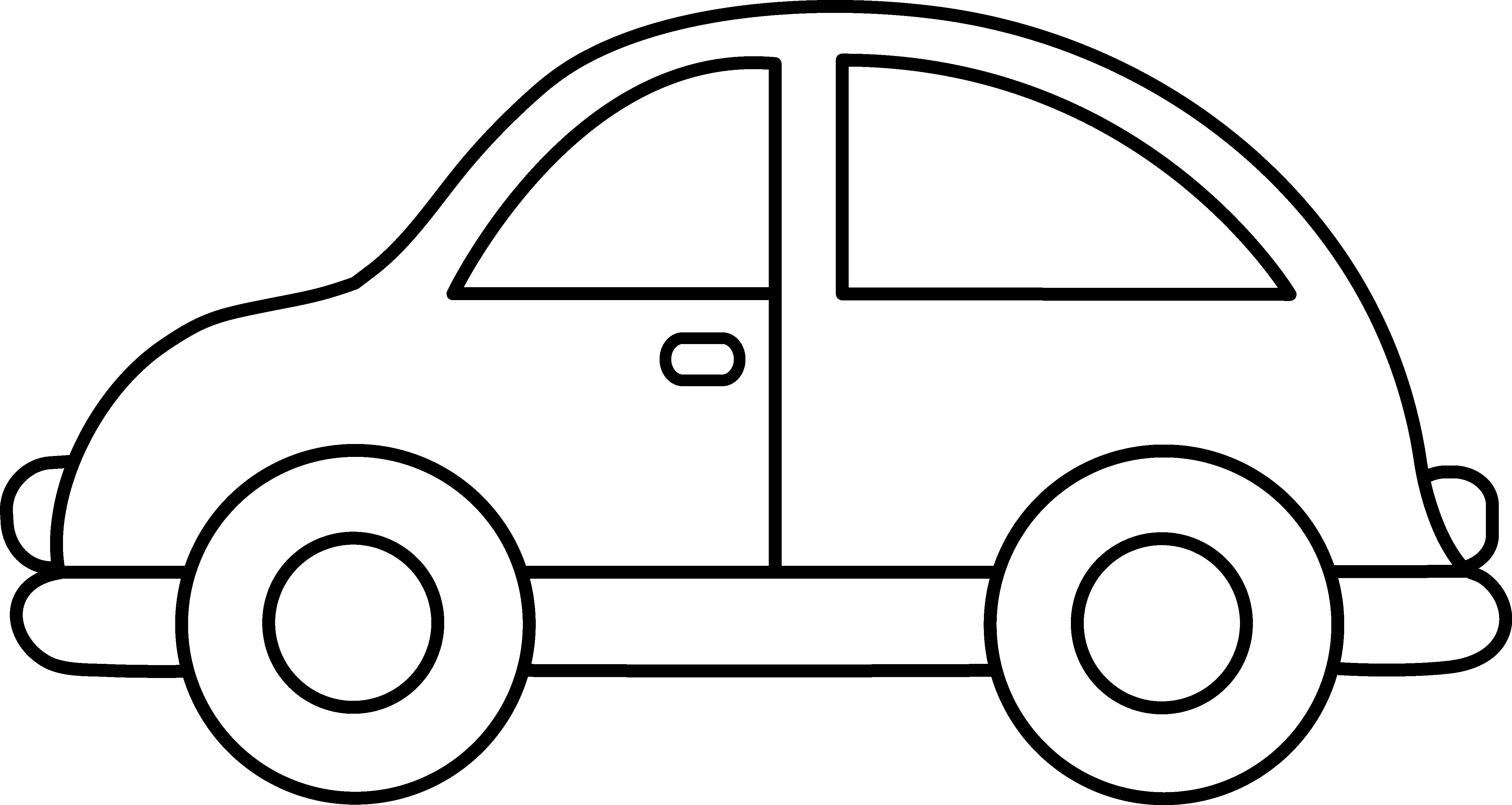 Car Clipart Black And White # .