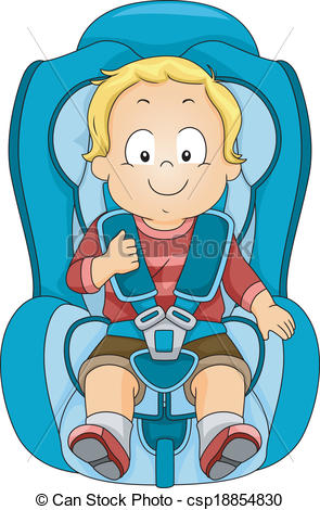 Car Seat Safety Clip Art