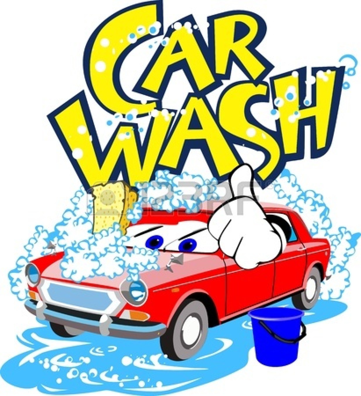 Free car wash clip art image