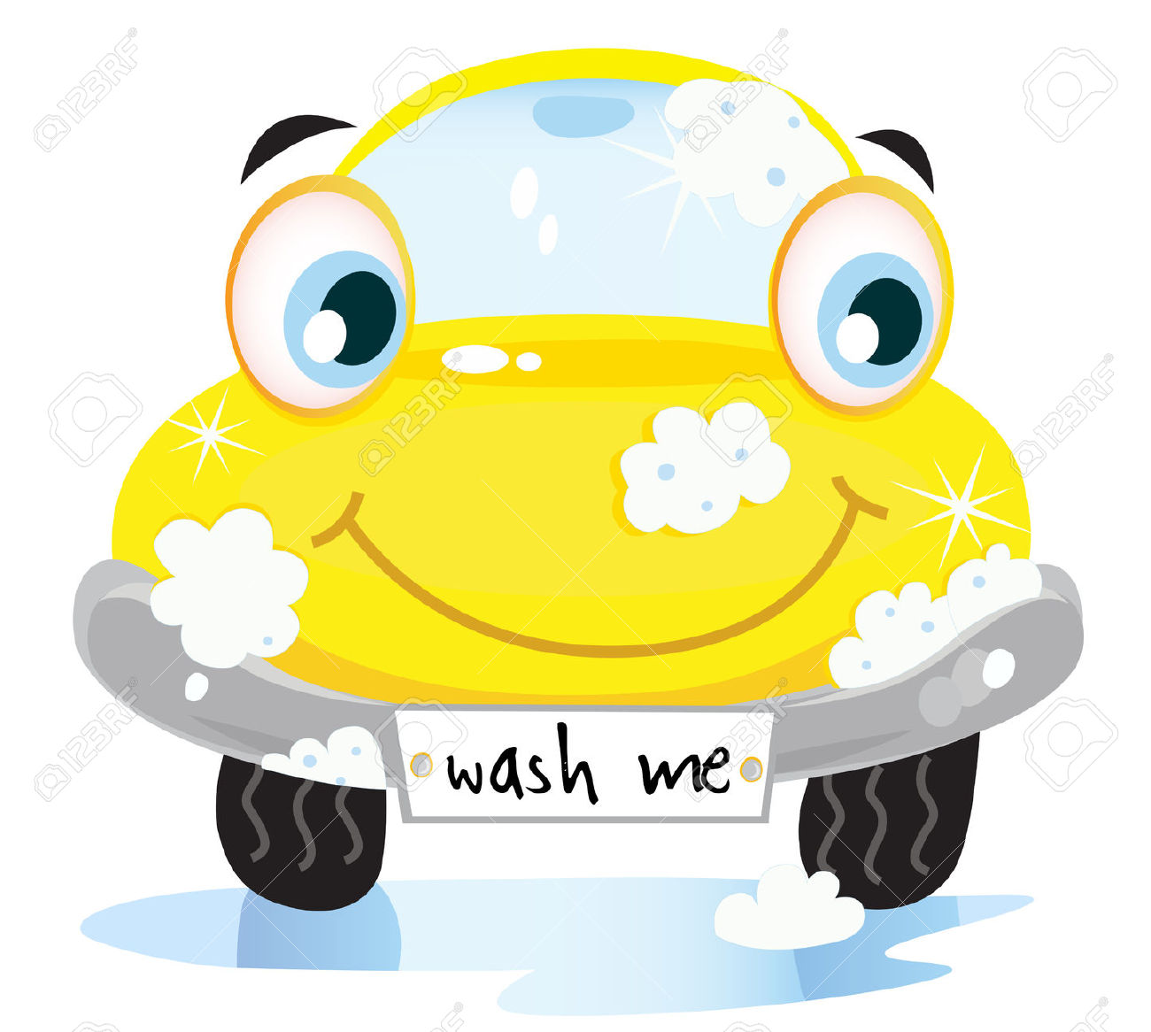 Free car wash fundraiser .