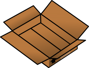 Cardbard Box - Cardboard Box Clipart