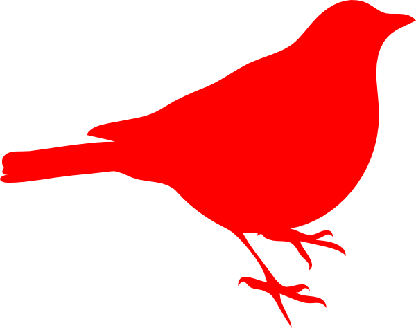 Red Bird Clip Art At Clker Co