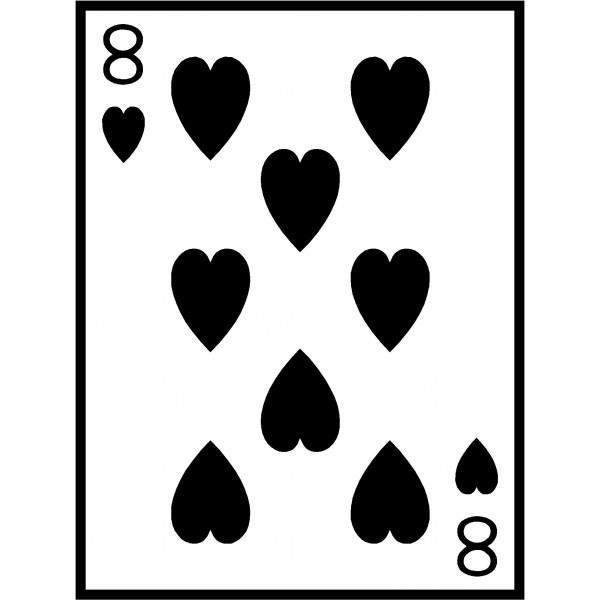 Gloved Hand Of Cards Clip Art