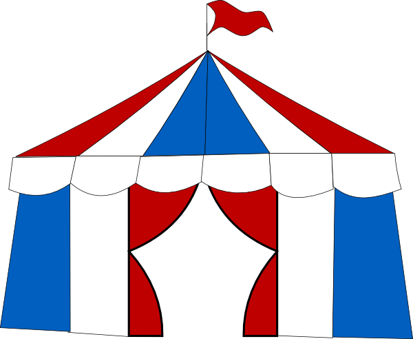Carnival tent clip art - Circus Tent Clipart
