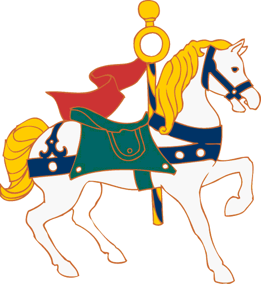 Carousel Horse Clipart Image. Past Grand Matron