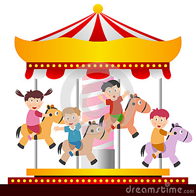 Carousel Stock Illustrations  - Carousel Clip Art