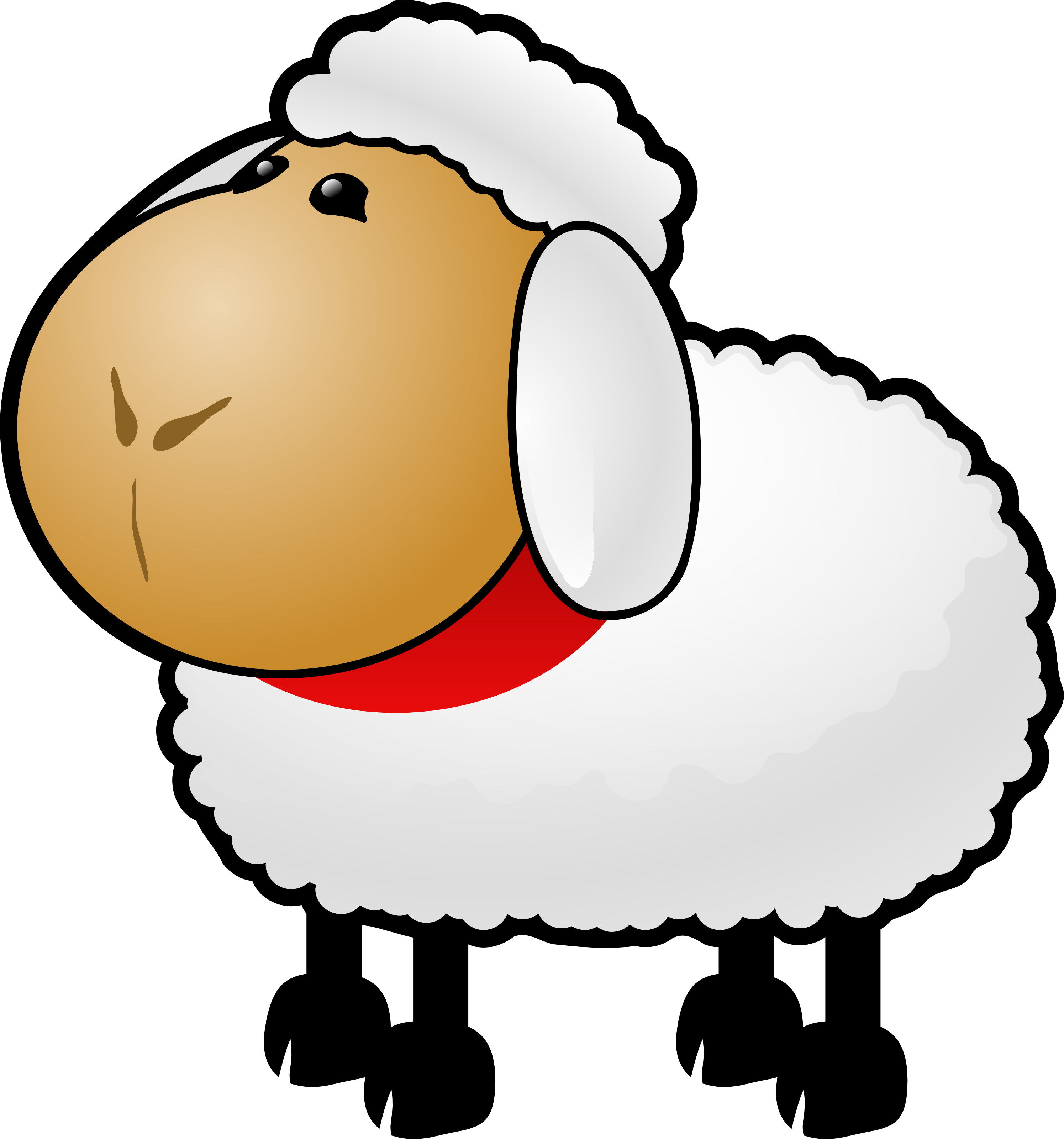 cartoon clipart free u0026mid - Free Sheep Clipart