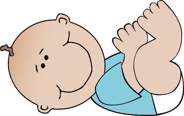 Cartoon Baby Free Clipart - Clipart Of Baby
