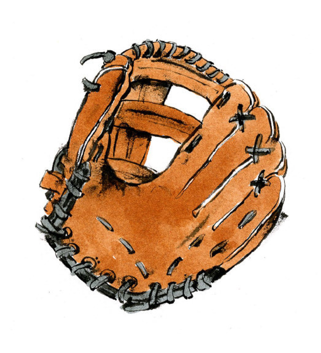 Cartoon baseball glove free download clip art