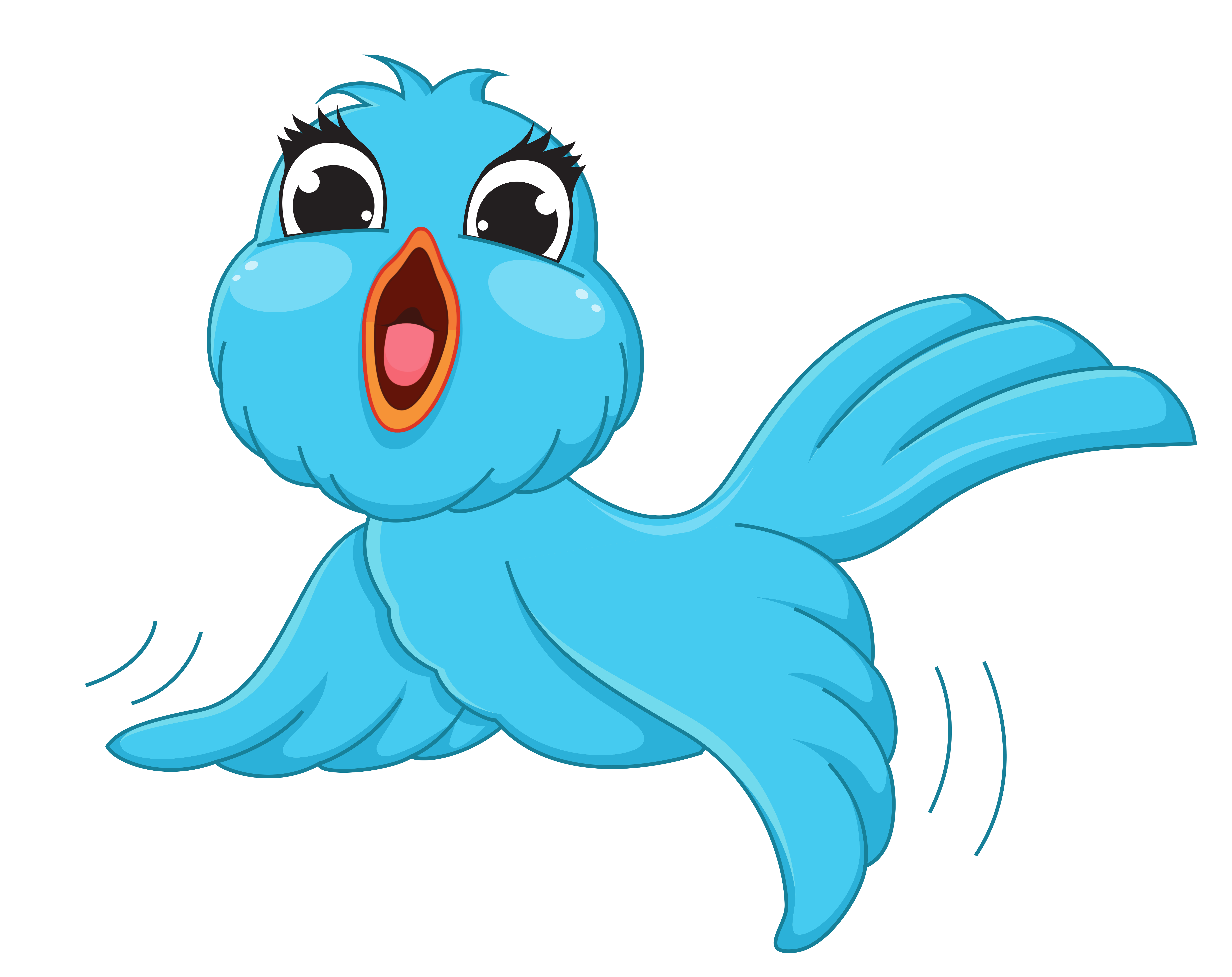 ... Cartoon Bird Clipart; Transparent Blue Bird PNG Cartoon Picture ...