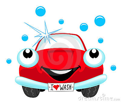 Cartoon Car Wash Stock Illust - Car Wash Clipart
