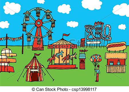 ... Cartoon Carnival / Amusement park