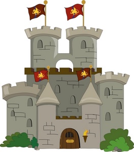 Fairytale castle clipart free