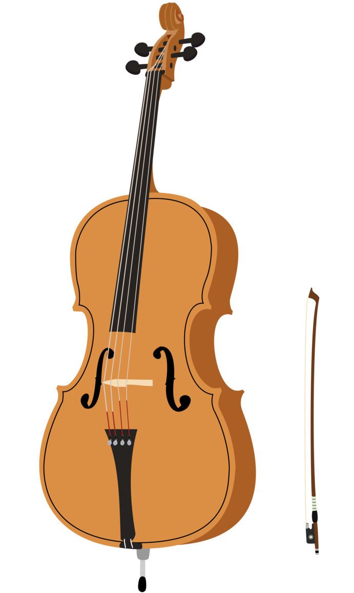 Cartoon Cello Drawing Clipart Best
