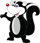 cartoon character skunk ...