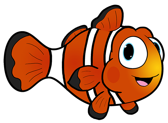 Cartoon Clown Fish Clipart Best