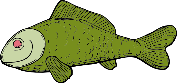 Cartoon Dead Fish - Clipart l - Dead Fish Clipart