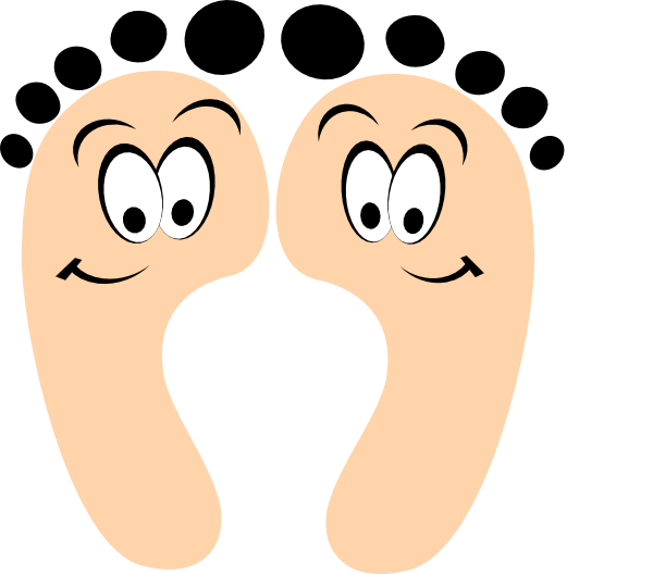 Foot toe clipart free clipart
