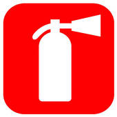 cartoon fire extinguisher; fire extinguisher symbol ...