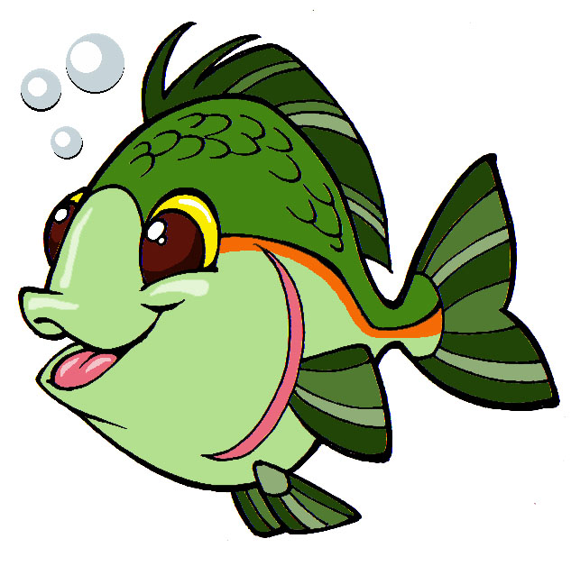 Cartoon Fish Clip Art - Cartoon Fish Clip Art